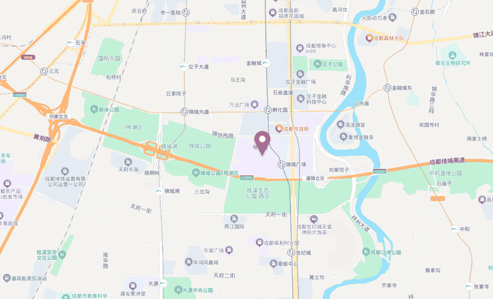 环球中心位置地图