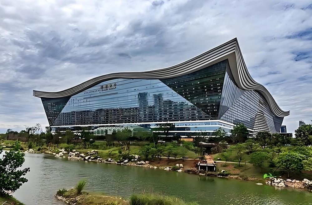 环球中心外立面图